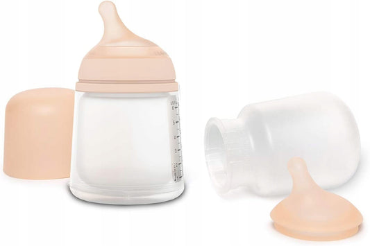 SUAVINEX zestaw startowy ZERO ZERO 180ml  (A) Adaptable Flow 0m+