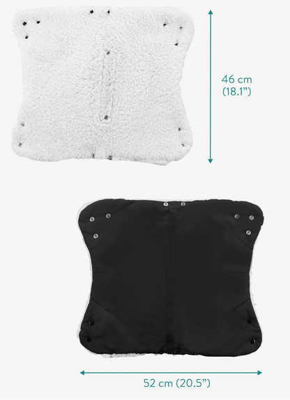 NAVARIS moufles pour poussette avec doublure polaire imperméable