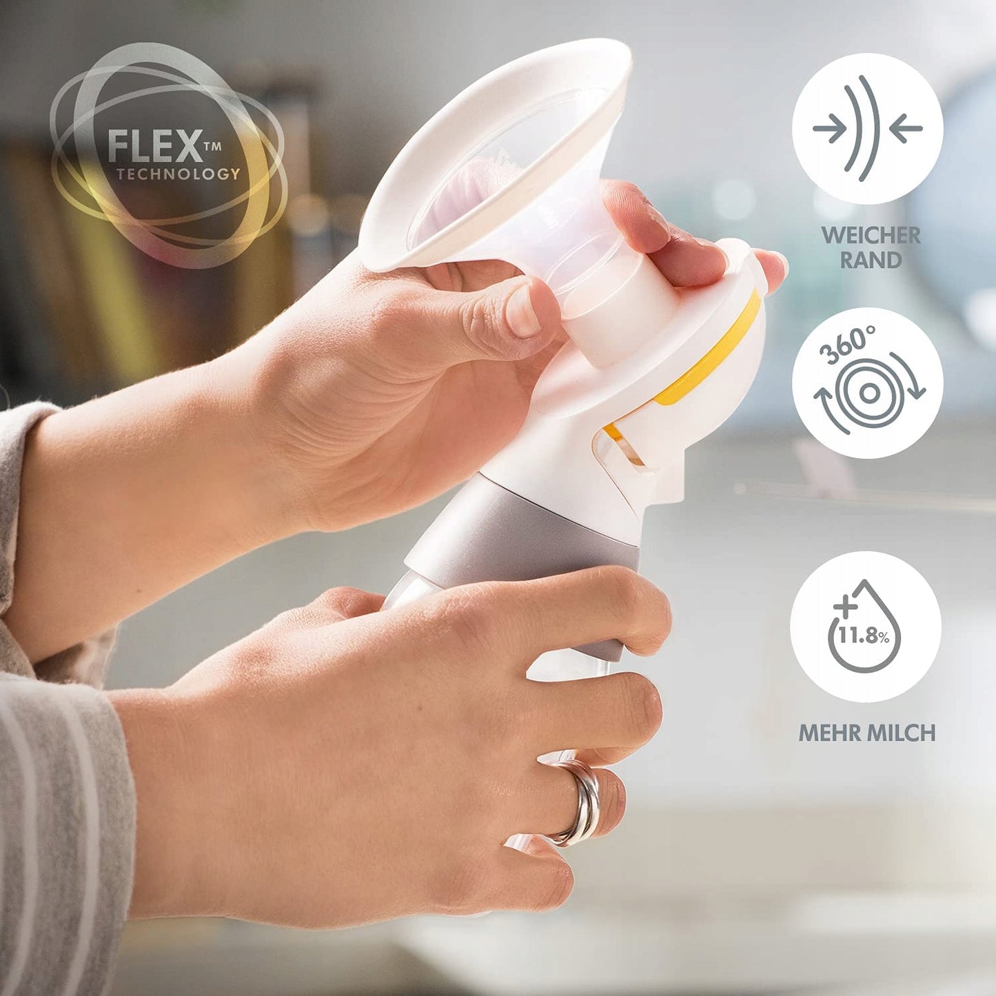 MEDELA Swing Maxi podwójny laktator 2-fazowy – zdjęcie produktu 6