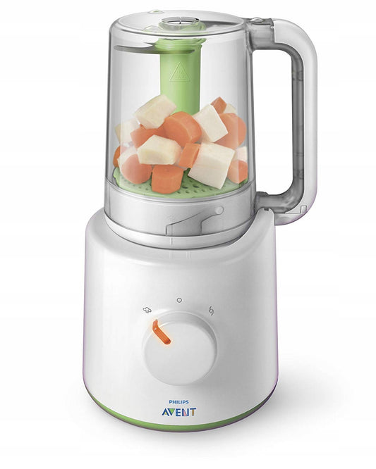 PHILIPS AVENT SCF870/20 2w1 parowar mikser 800 ml biały do gotowania na parze i blendowania