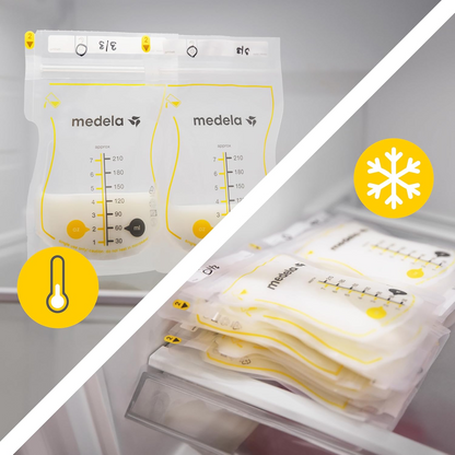 MEDELA Sacs Easy Pour pour le stockage du lait maternel 50pcs