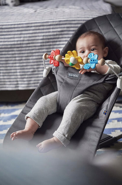 BABYBJORN Flying Friends arche en bois et plastique pour transat 31 cm