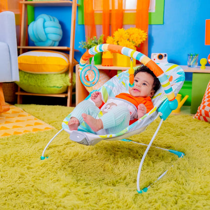 BRIGHT STARTS Rainforest hojdačka s vibráciami a melódiou