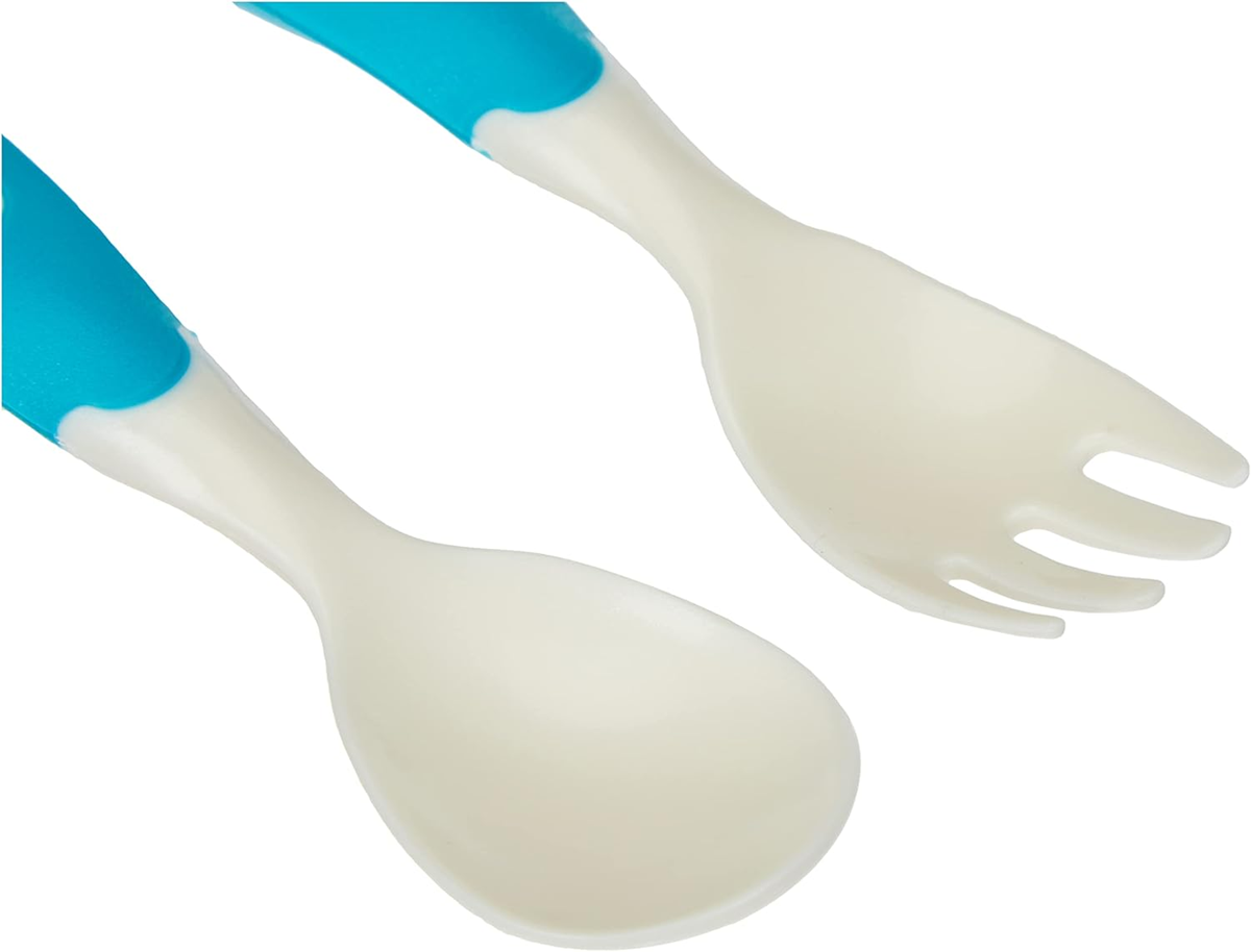 NUK Easy Learning mini couverts cuillère fourchette 12 cm 8 m+