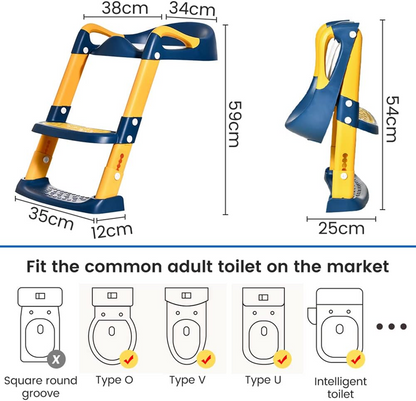MUOIVG réducteur de toilette avec marchepied