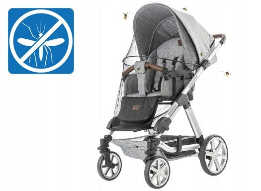 REER ShineSafe 3w1 osłona przeciwsłoneczna moskitiera UPF50+ do wózka, ochrona przed owadami i słońcem