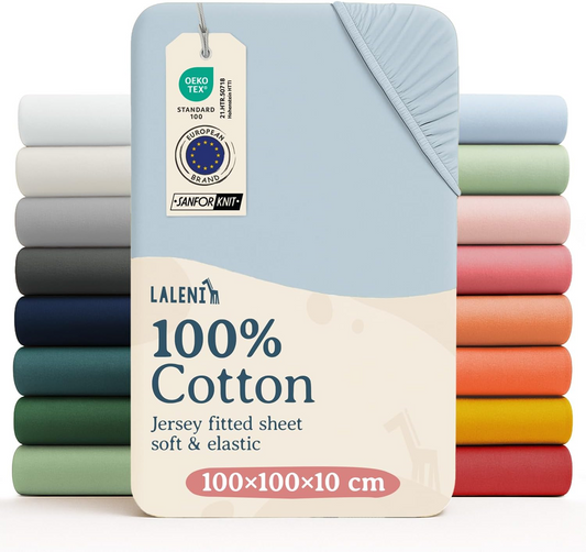 LALENI prześcieradło ze ściągaczami 100x100