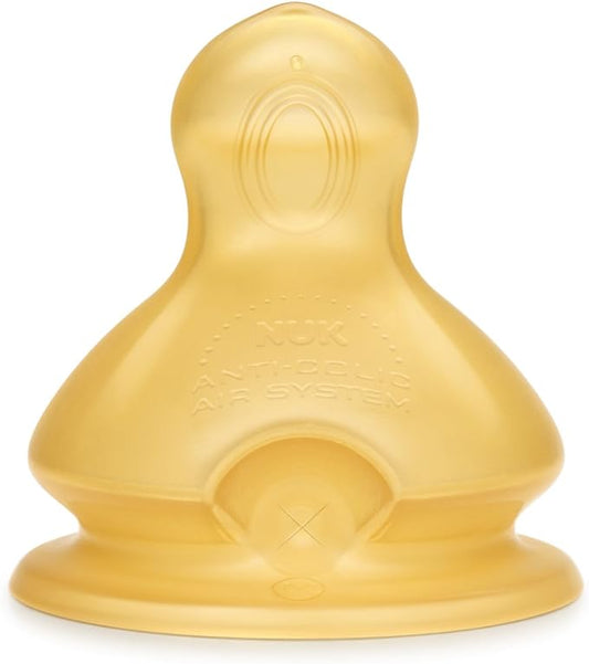 NUK First Choice+ smoczki do butelek x2 L 6msc+ LATEX