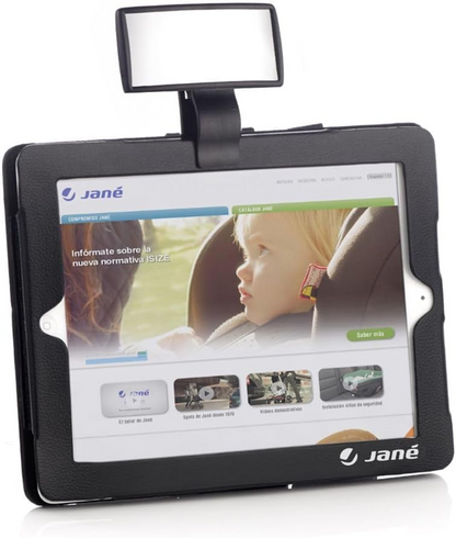 JANE 2en1 miroir de voiture pour surveiller bébé et étui pour tablette 20x26