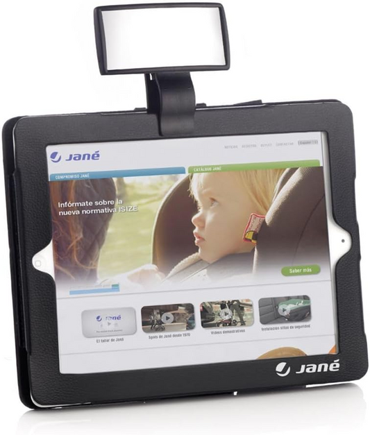 JANE 2en1 miroir de voiture pour surveiller bébé et étui pour tablette 20x26