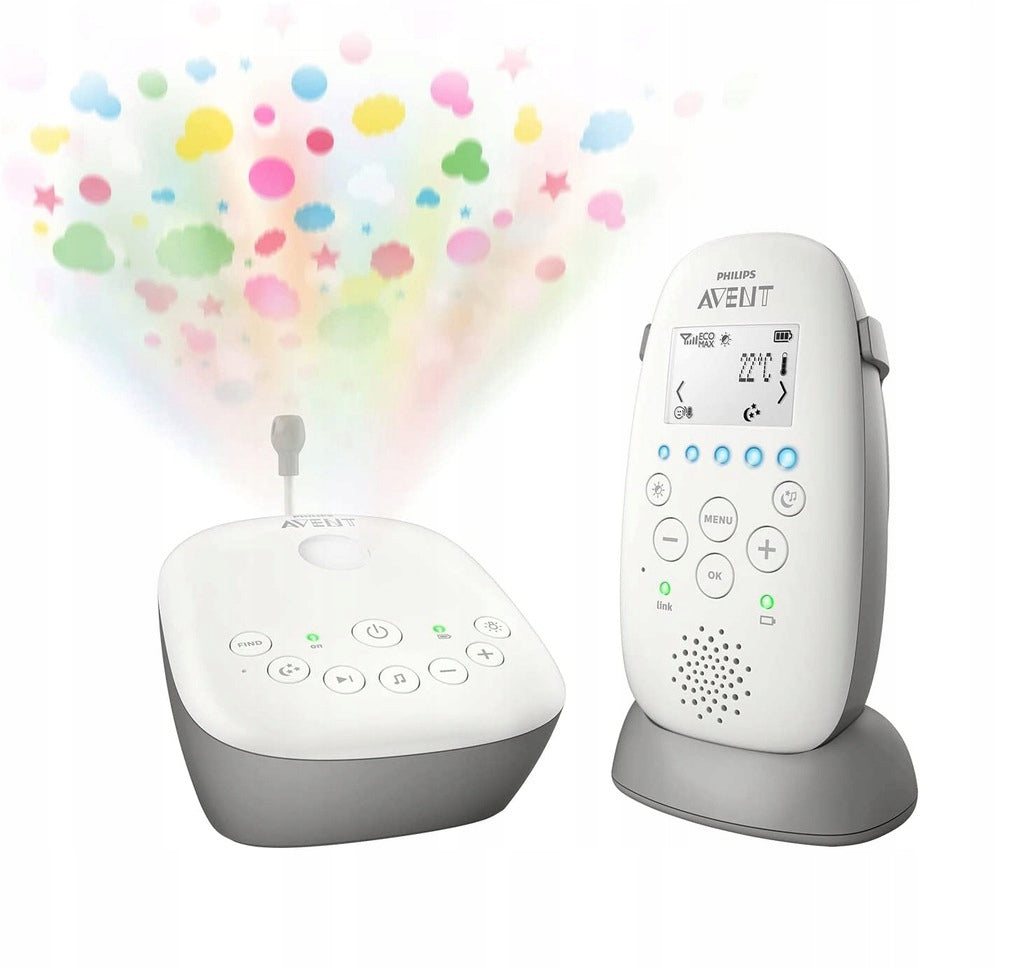 PHILIPS AVENT SCD733/26 monitor electronic pentru bebeluși + proiector