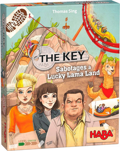 HABA Lucky Lama Land – pudełko gry z francuskim tytułem
