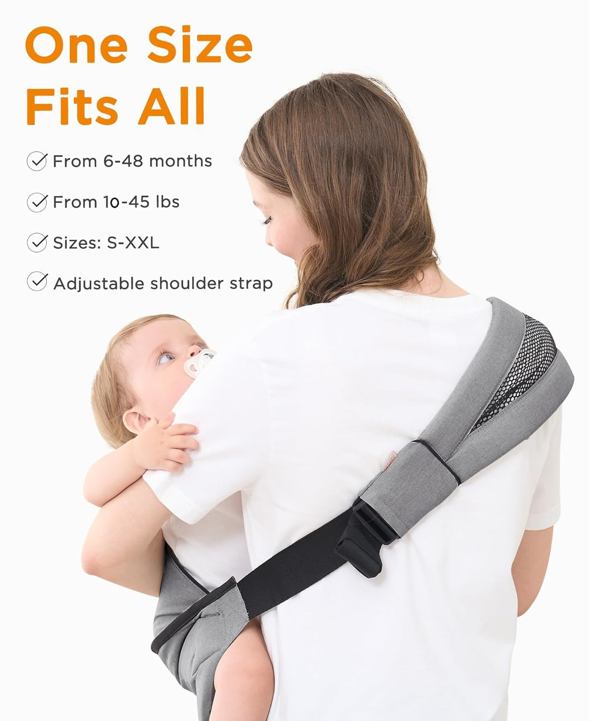 GAGAKU porte-bébé PAS écharpe 6-48 mois