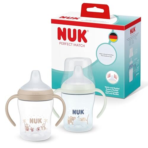 NUK Perfect Match Night kubek treningowy 150 ml 6+ – nowy – zdjęcie 3