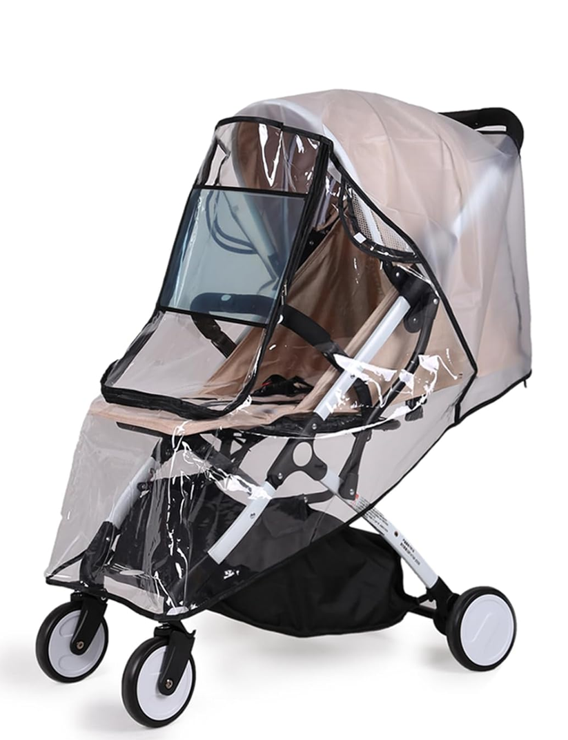 BEMECE housse de pluie universelle pour poussettes avec fenêtre