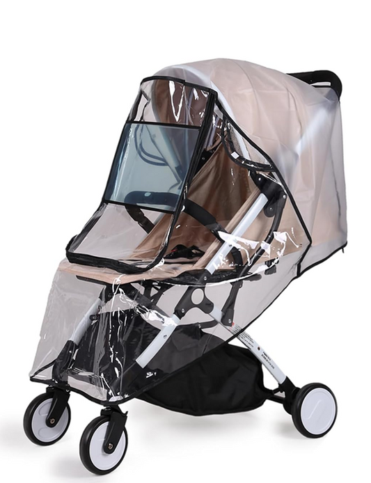 BEMECE housse de pluie universelle pour poussettes avec fenêtre