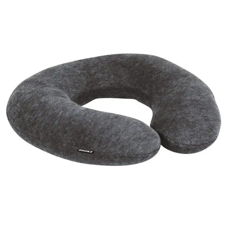 DOOKY poduszka pod kark zagłówek podróżny 6msc+ szara poduszka podróżna z pianką memory foam