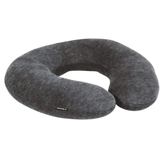 DOOKY poduszka pod kark zagłówek podróżny 6msc+ szara poduszka podróżna z pianką memory foam