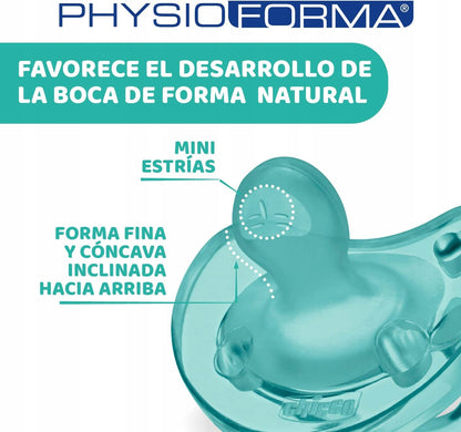 CHICCO PhysioForma SOFT Schnuller x2 6–16 Monate – Produktfoto 5