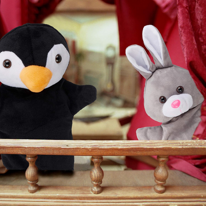 RELAXDAYS marionetas de peluche para juegos de rol, 8 personajes