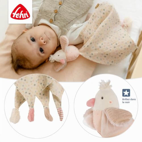 Fehn Bird muslin comforter 0+