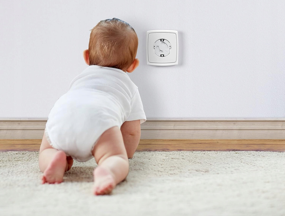ADLERSFELD zabezpieczenie przed dziećmi do gniazd elektrycznych x1, blokada gniazdka chroniąca dziecko