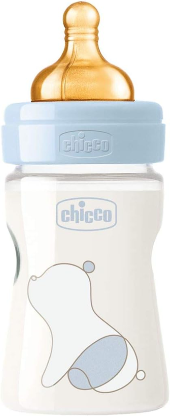 CHICCO Original Touch biberon 150 ml tétine en latex débit lent 0+