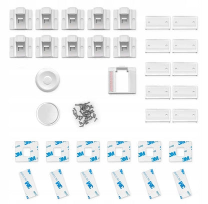 NORJEWS Schrank- und Schubladensicherungen, 10 Stück – Produktfoto 2