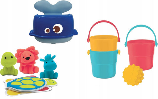 LUDI ensemble de jouets de bain 9 pièces
