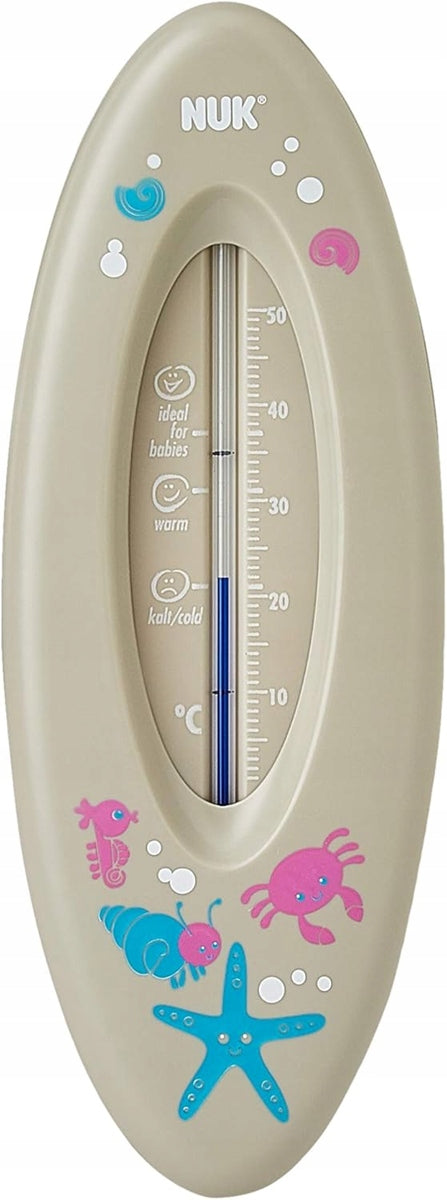 NUK thermomètre de bain analogique flottant 16 cm CRÉATURES MARINES