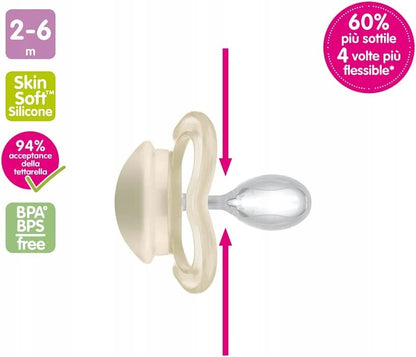 MAM Supreme Night smoczek uspokajający silikonowy 0-6m – zdjęcie produktu 3