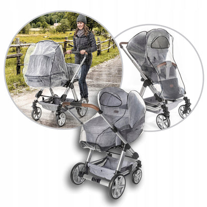REER universeller Regenschutz für Kinderwagen und Sportwagen 705377 – Produktbild 5