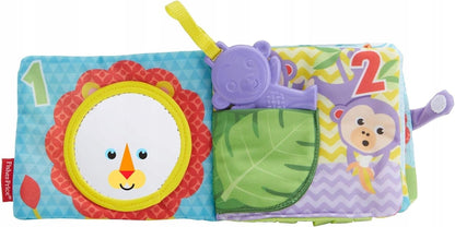 FISHER-PRICE FGJ40 książeczka sensoryczna aktywizująca ZAWIESZKA