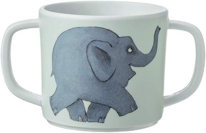 PETIT JOUR PARIS tasse d'apprentissage avec bec verseur 150 ml 6 m+ ÉLÉPHANT ELMER