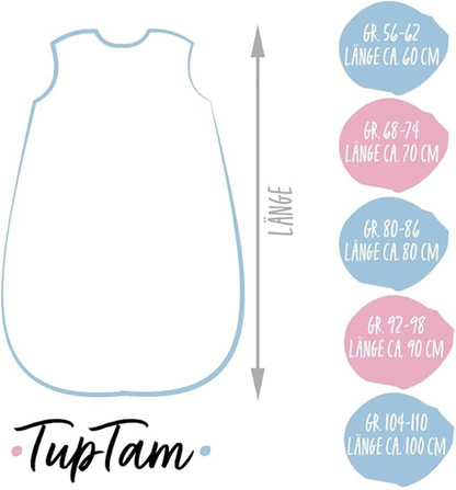 TUPTAM gigoteuse toutes saisons 2,5TOG taille 56-62
