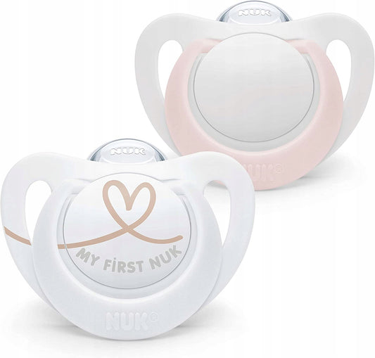NUK STAR sucette apaisante x2 0-6 mois