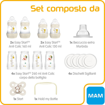 MAM zestaw startowy Easy Start Anti-Colic XXL 11 elementów