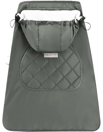 BEBAMOUR housse universelle imperméable pour porte-bébé poussette siège auto