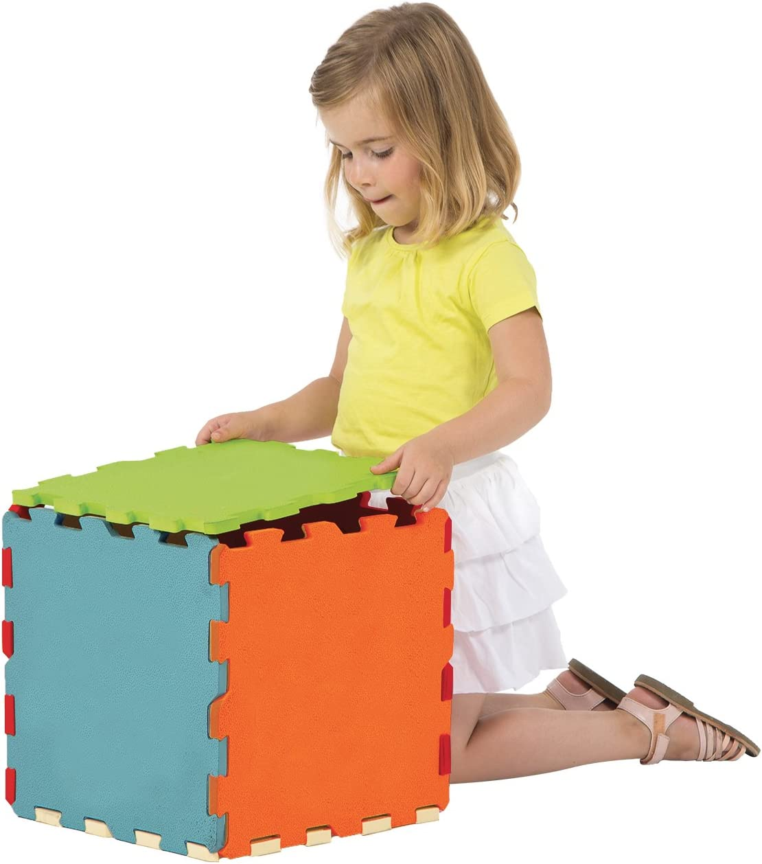 LUDI faltbare SENSORISCHE Puzzlematte 90x90 – Produktfoto 4