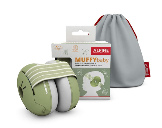 ALPINE Muffy Baby słuchawki ochronne dla dzieci 0-36 m 23db + etui