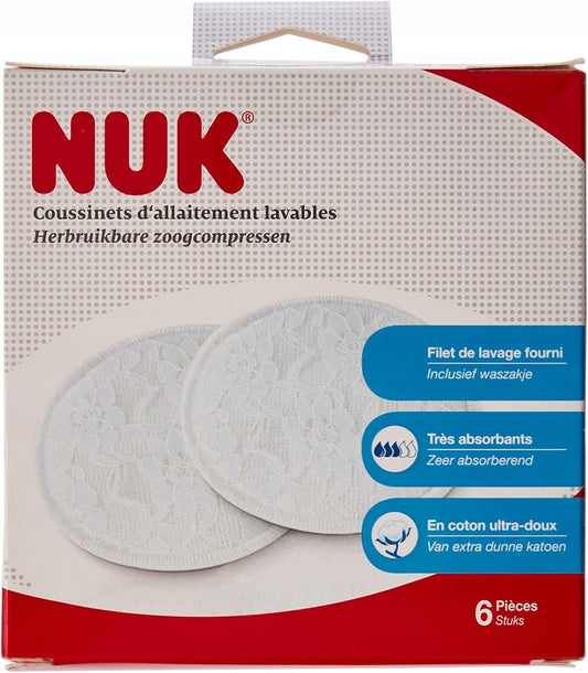 NUK återanvändbara amningsinlägg 6 st