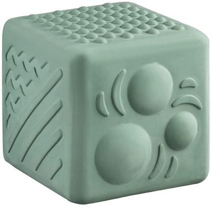 VULLI Cube en caoutchouc avec textures pour jouer 7,3 cm SOPHIE LA GIRAFE