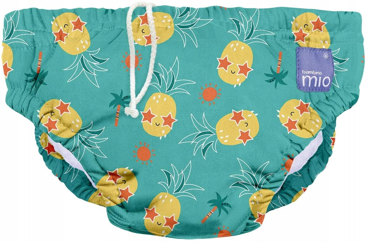 BAMBINO MIO Schwimmwindel Ananas 6–12 Monate "N
