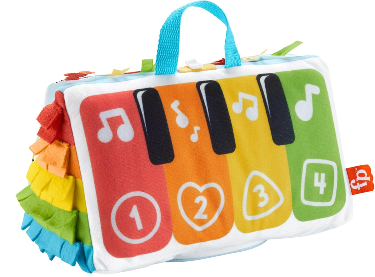 FISHER-PRICE Kick & Play tapis d’éveil interactif pour jouer sur le ventre