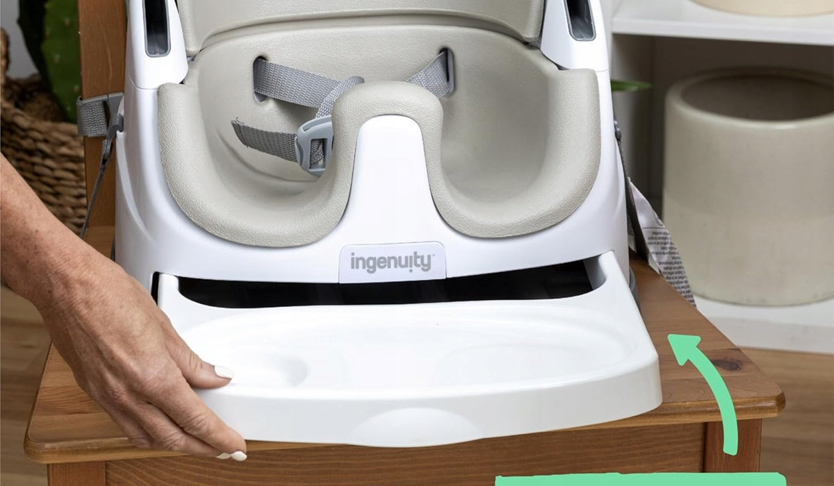 INGENUITY Baby Base 2-en-1 chaise haute de voyage pour bébé