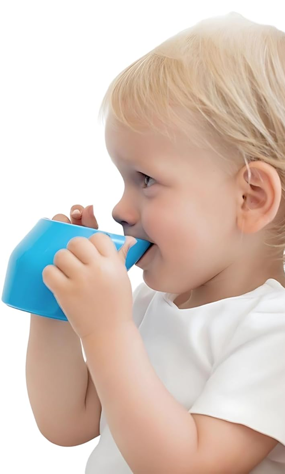 DOIDY Training Cup kubek z uchwytami do nauki picia z krawędzi 200 ml 3 m+