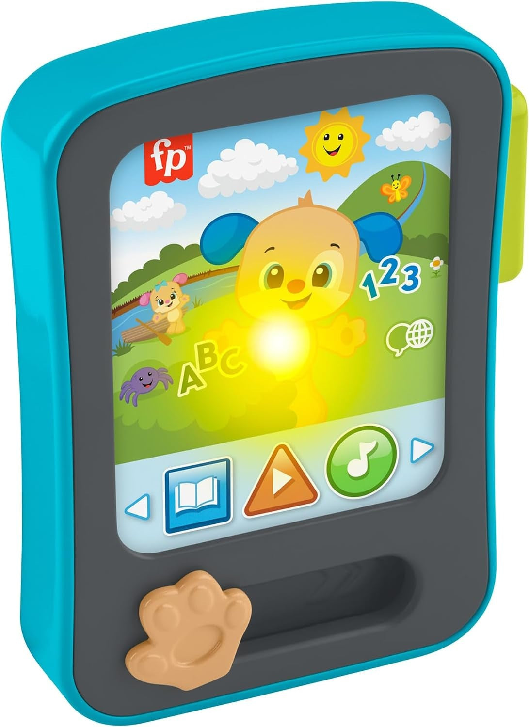 FISHER-PRICE JFK28 lecteur d’histoires du Petit Chien Savant en 3 langues