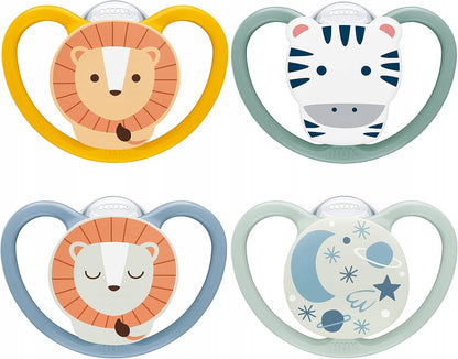 NUK Space Day Night Soother, 18-36m