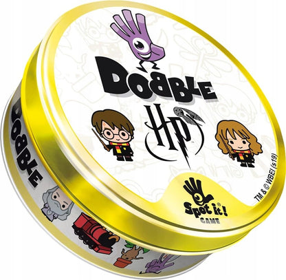 ZYGOMATIC Dobble 55 cartes + boîte en métal HARRY POTTER