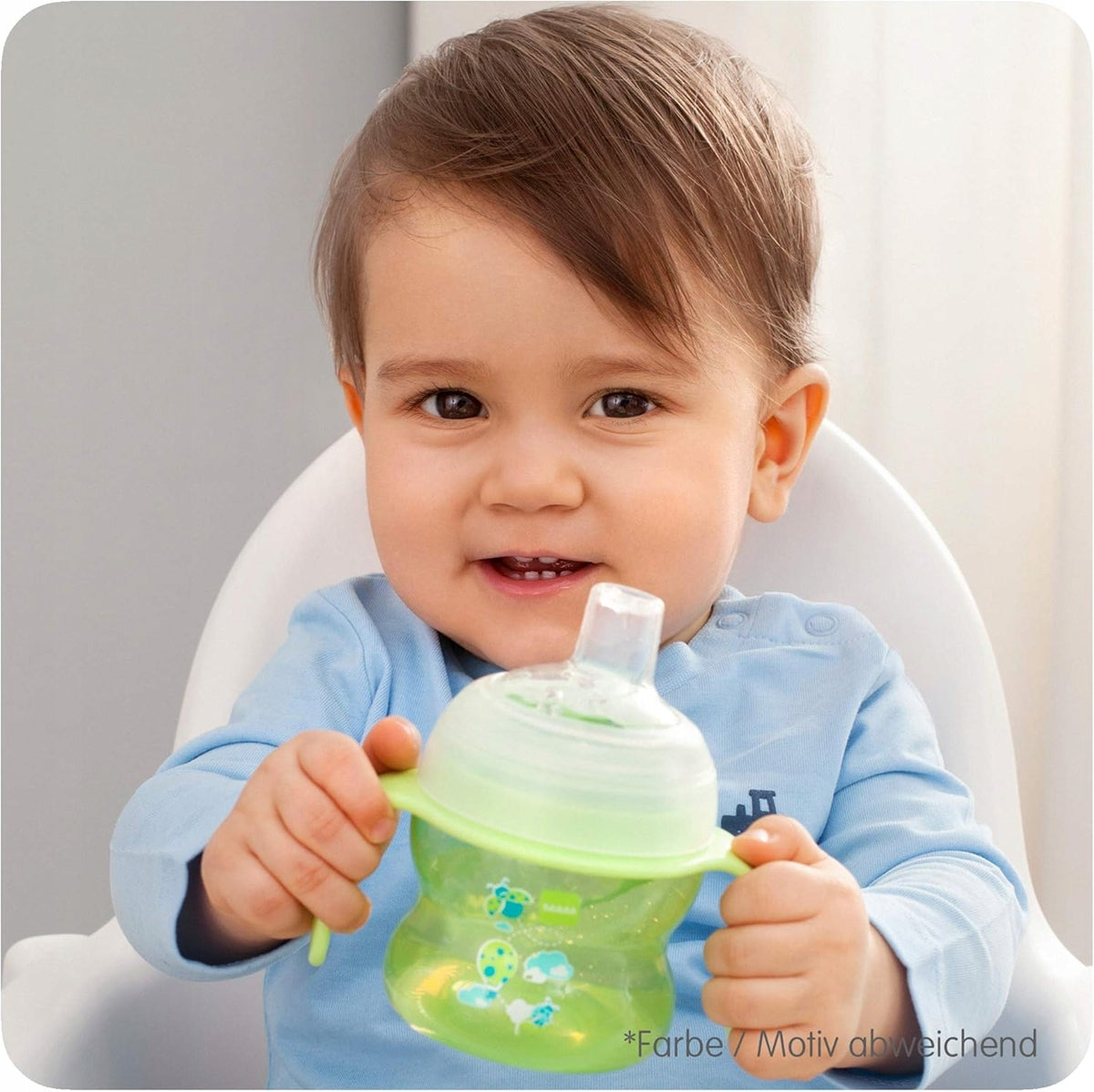 MAM Starter Cup kubek niekapek 150 ml 4 m+ NIEDŹWIEDŹ
